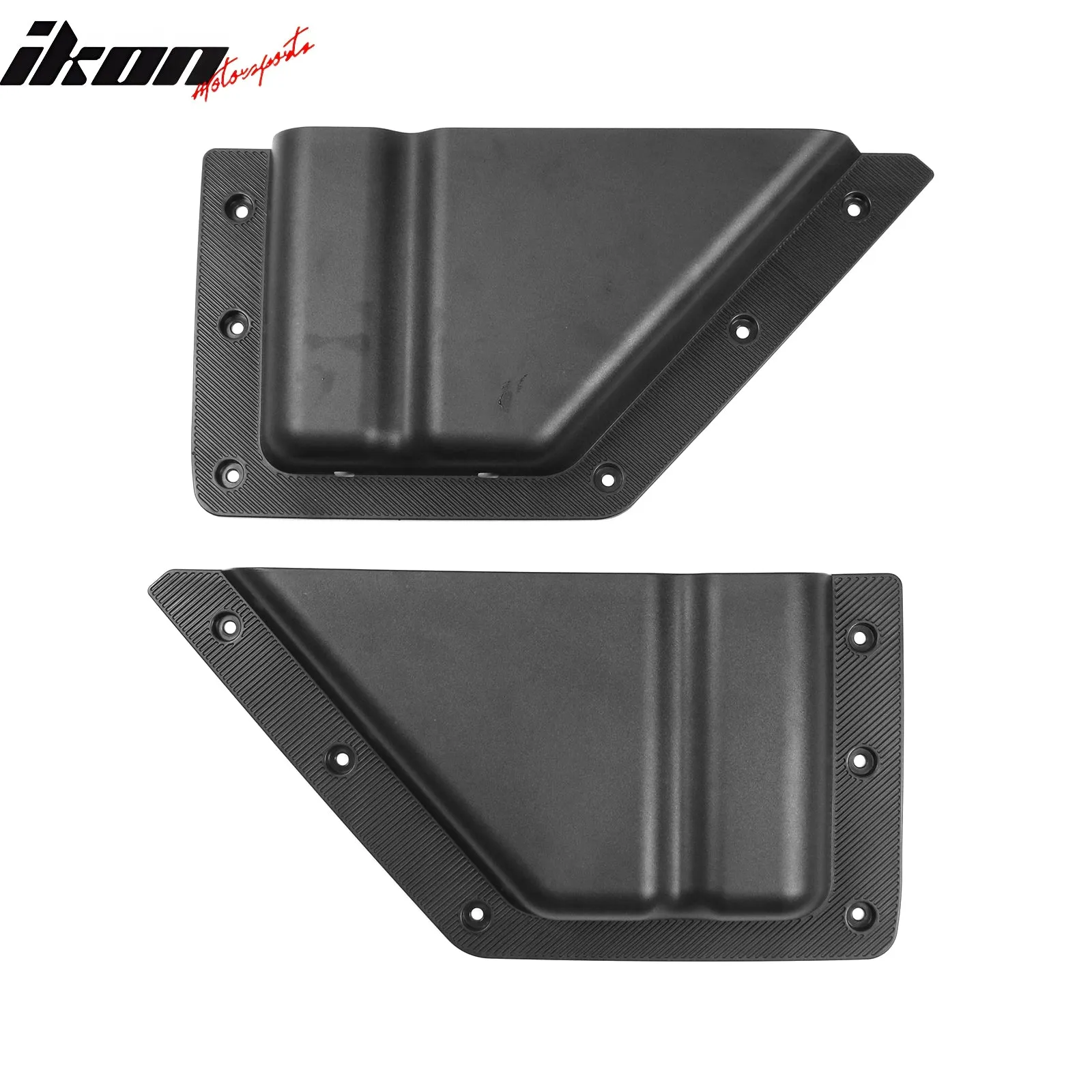 2021-2023 Ford Bronco 2/4 Dr Black Front Door Storage Box TPE ABS 2PCS