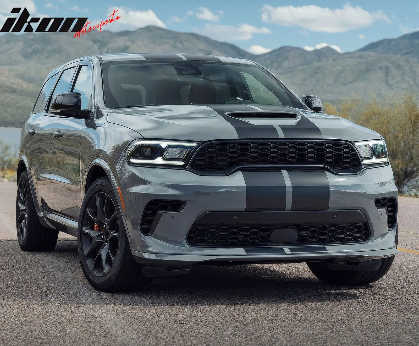 2021-2024 Dodge Durango Front Bumper Lower PP Grille 21  Hellcat Style