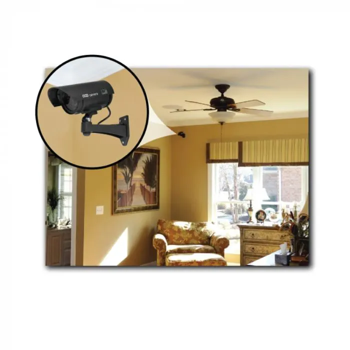 5 Inch IR Dummy Camera Silver