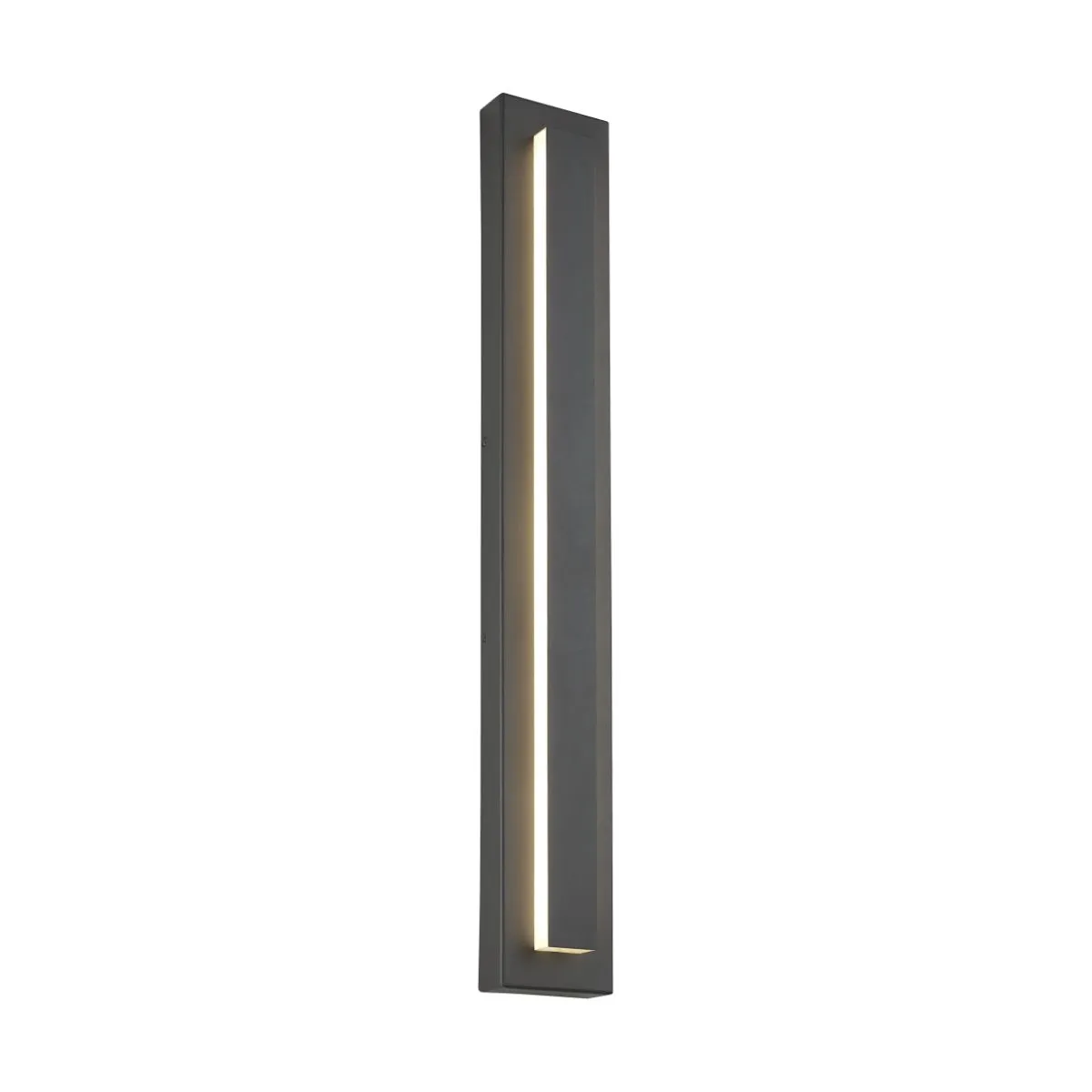 Aspen 36 In. LED Oudoor Wall Sconce 1508 Lm 3000K in line fuse Gray Finish