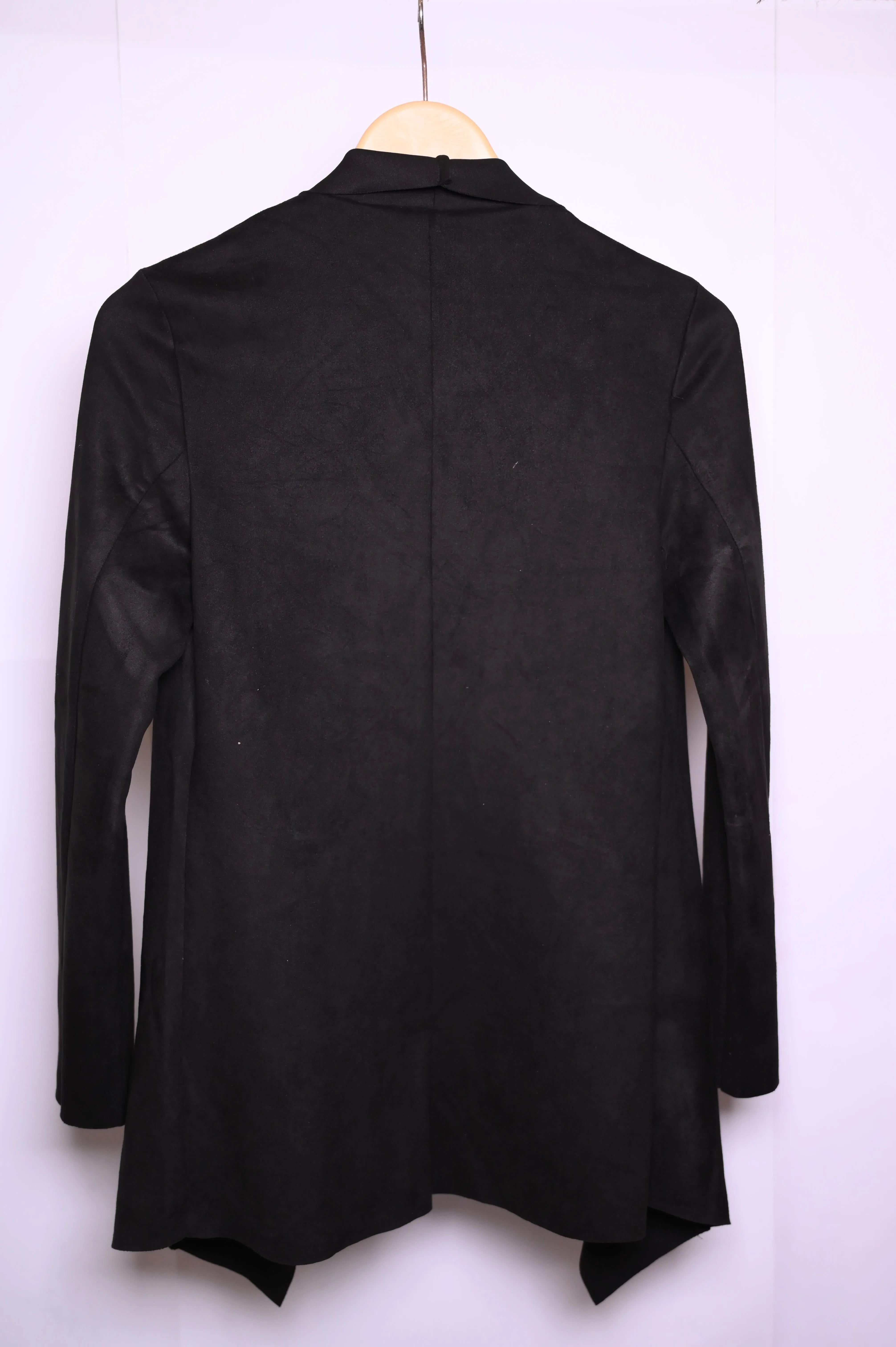 Black Polyester Shrug