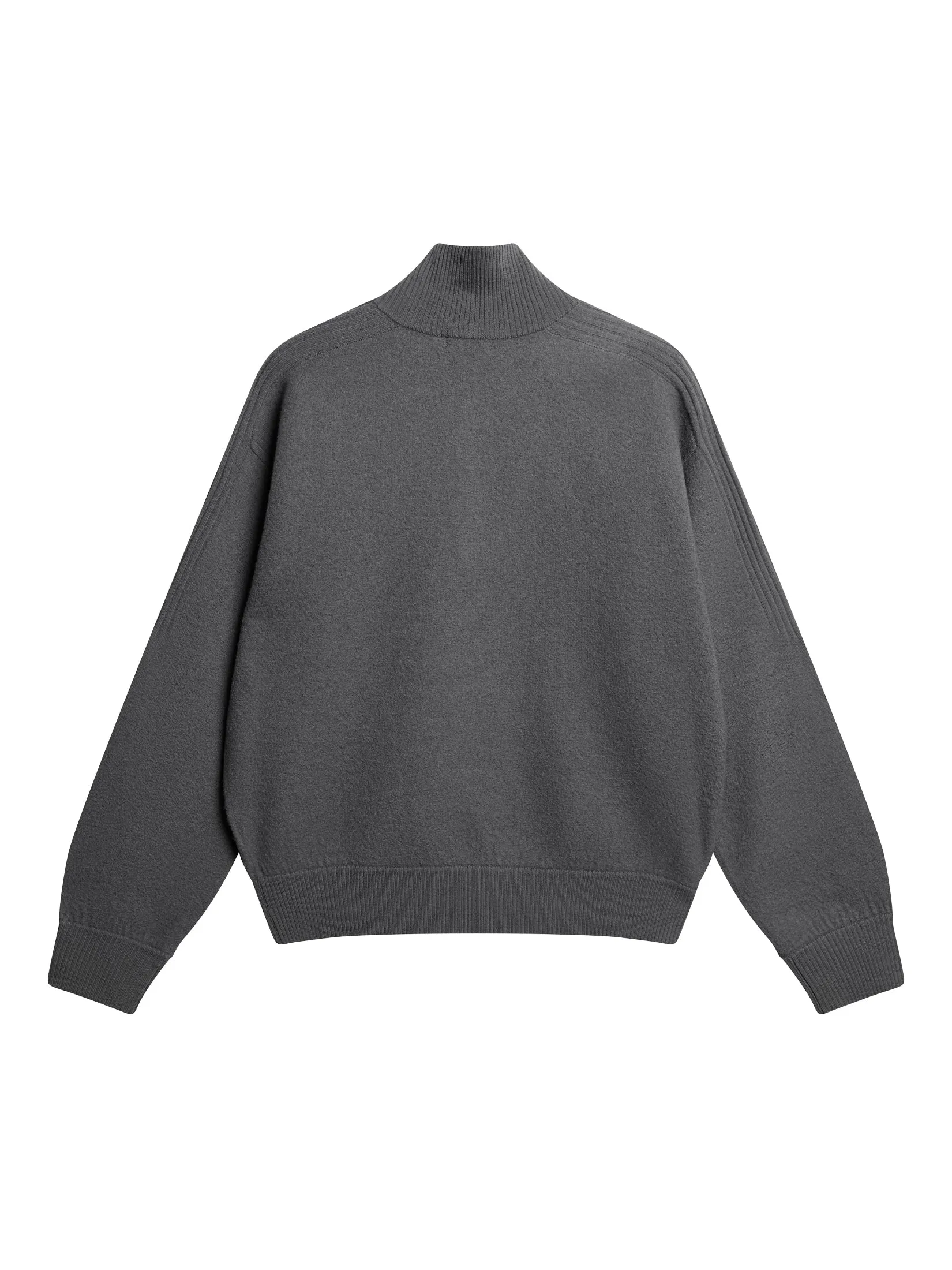 Bon Boiled Wool Quarter Zip