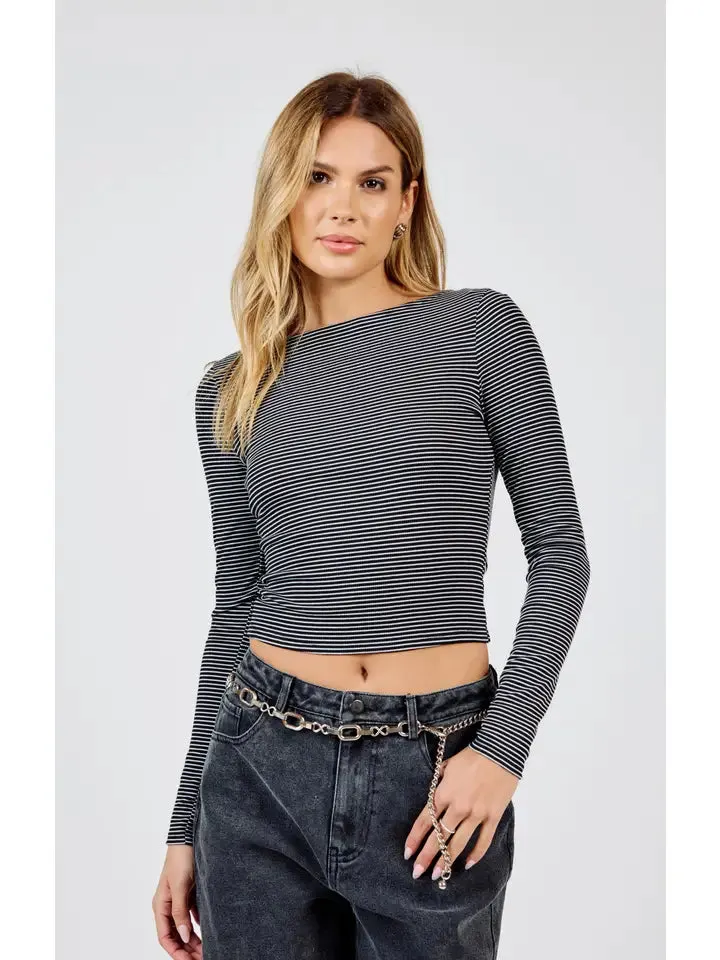 Bounty Boat Neck Top