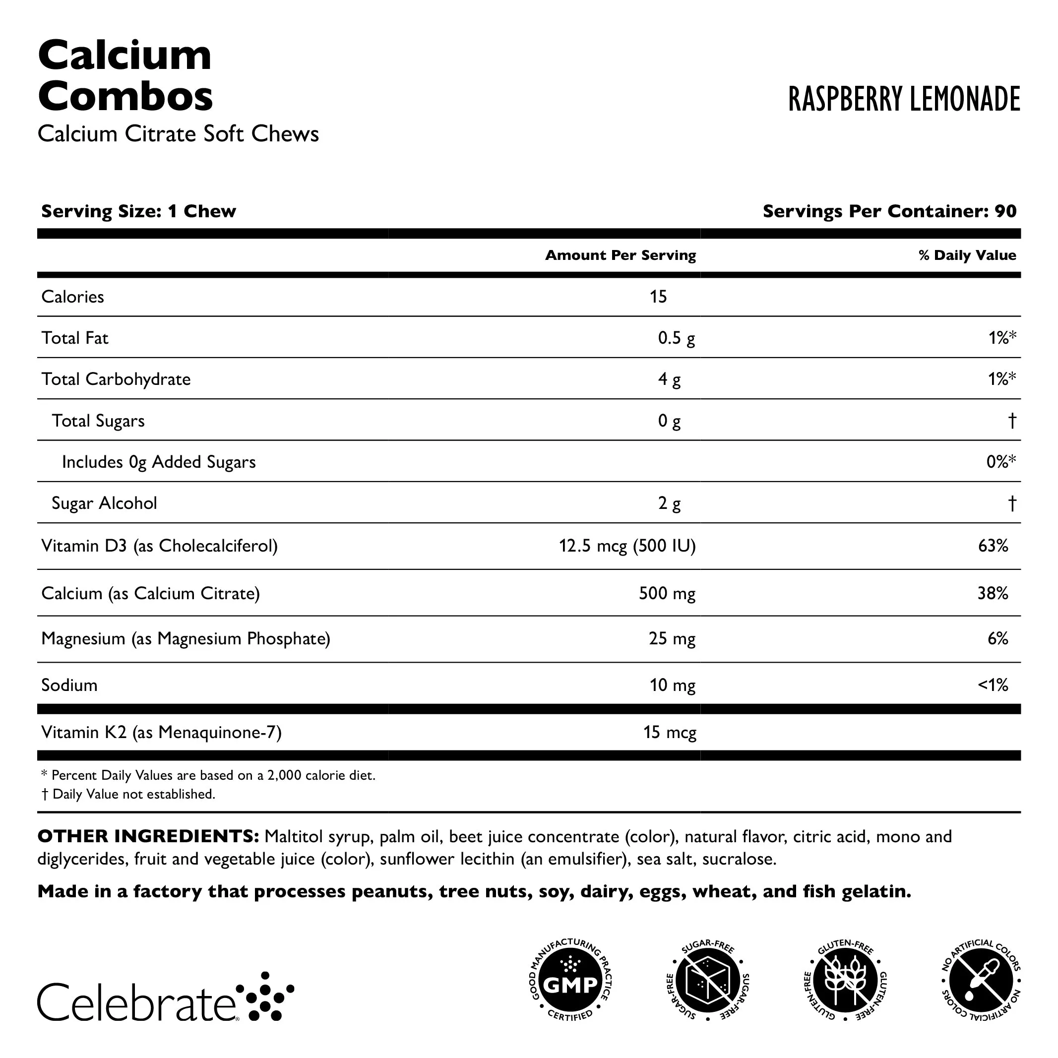 Calcium Citrate Soft Chew Combos