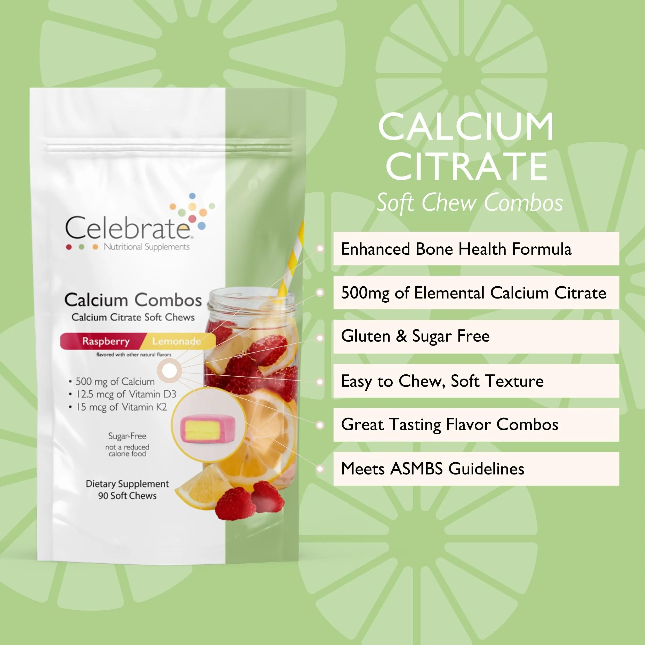 Calcium Citrate Soft Chew Combos