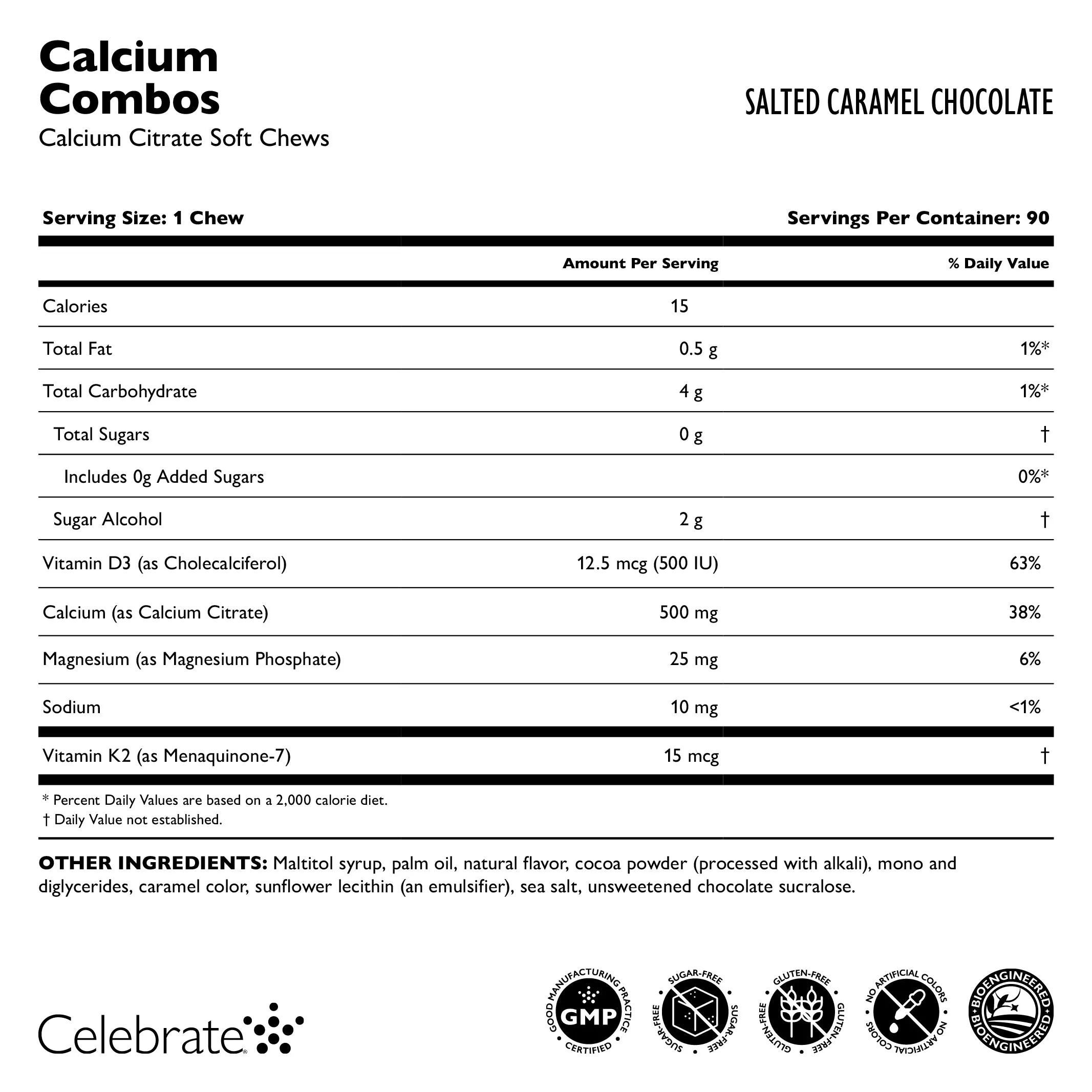 Calcium Citrate Soft Chew Combos