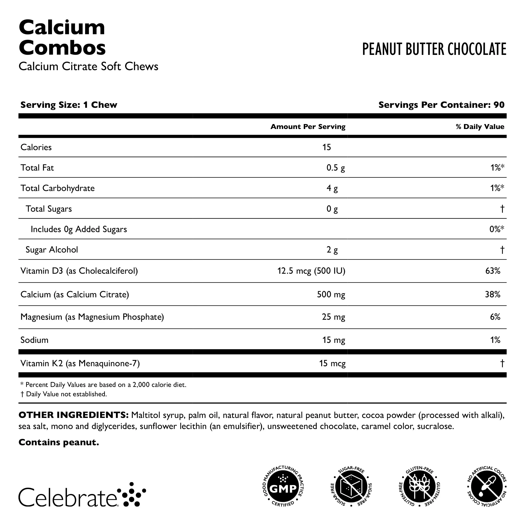 Calcium Citrate Soft Chew Combos