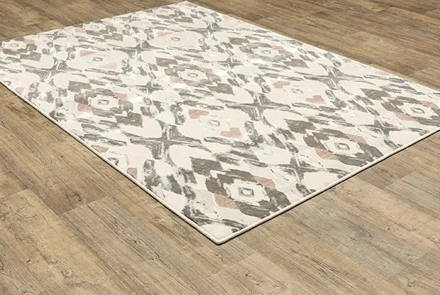 Capistrano 534A Ivory/Pink Rug