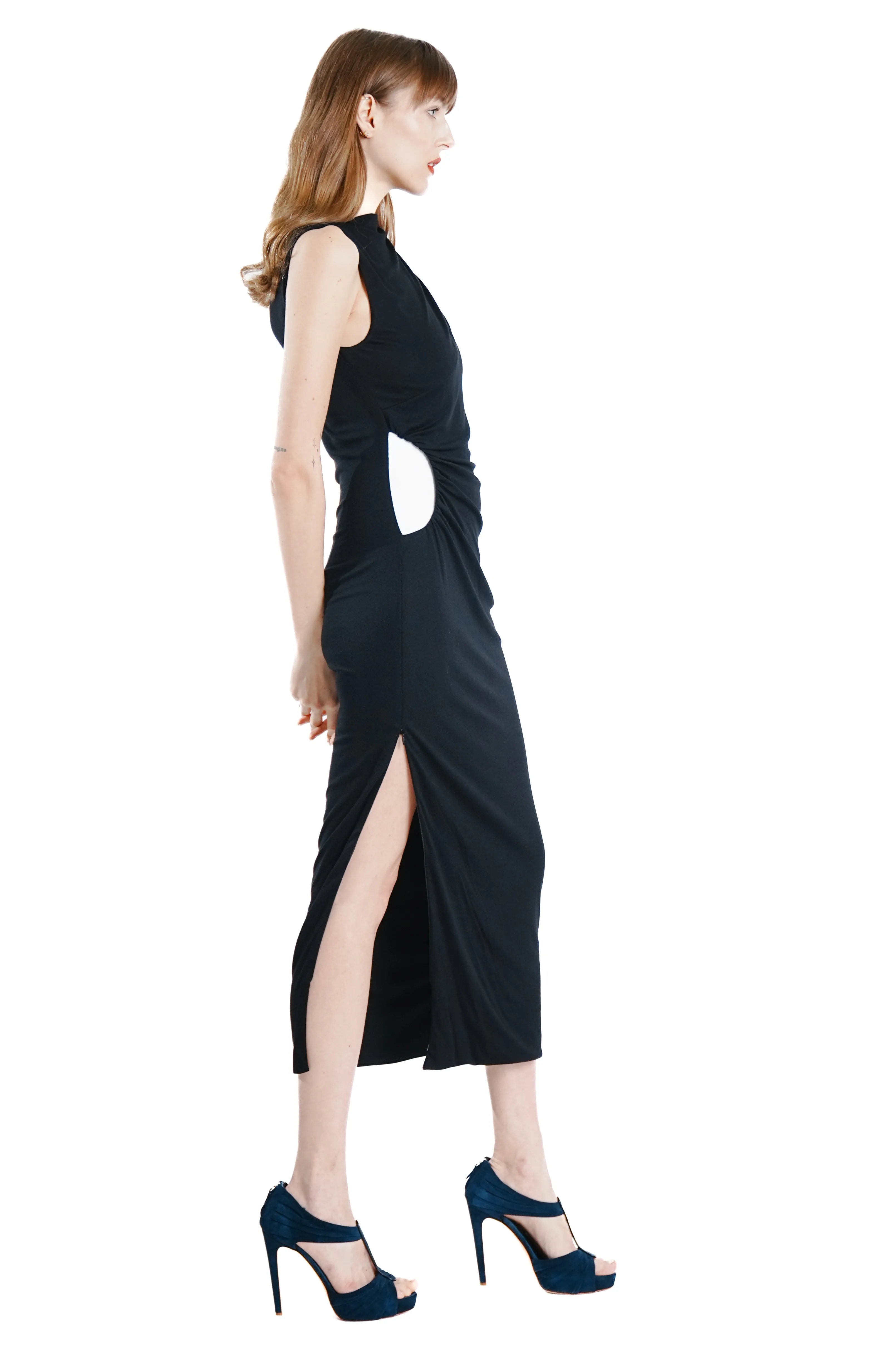 Celena Sleeveless Maxi Jersey Dress