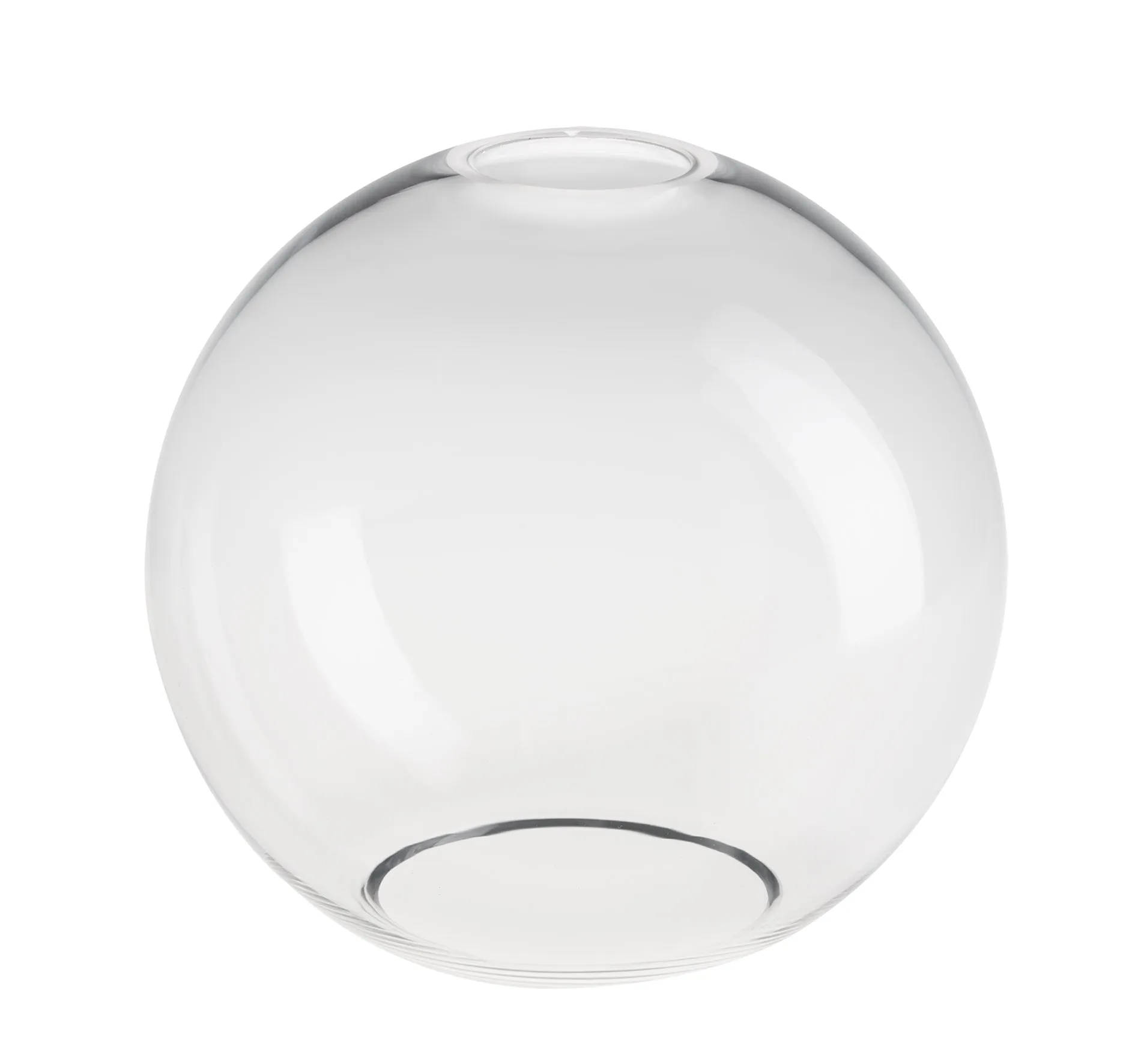 Chelsea Glass Globe Wall Light - 7 Inch - Clear