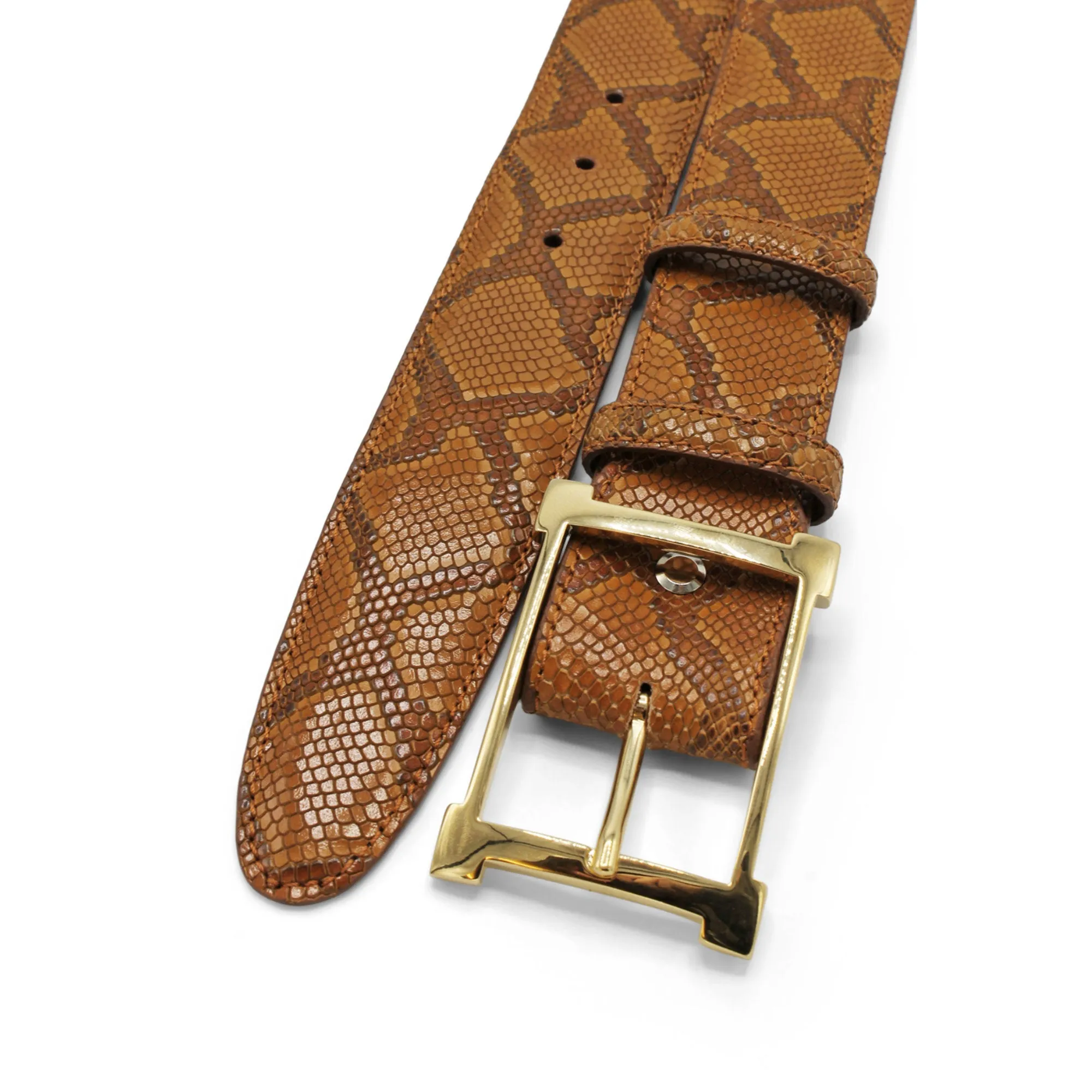 Chestnut Crotal Frame Belt