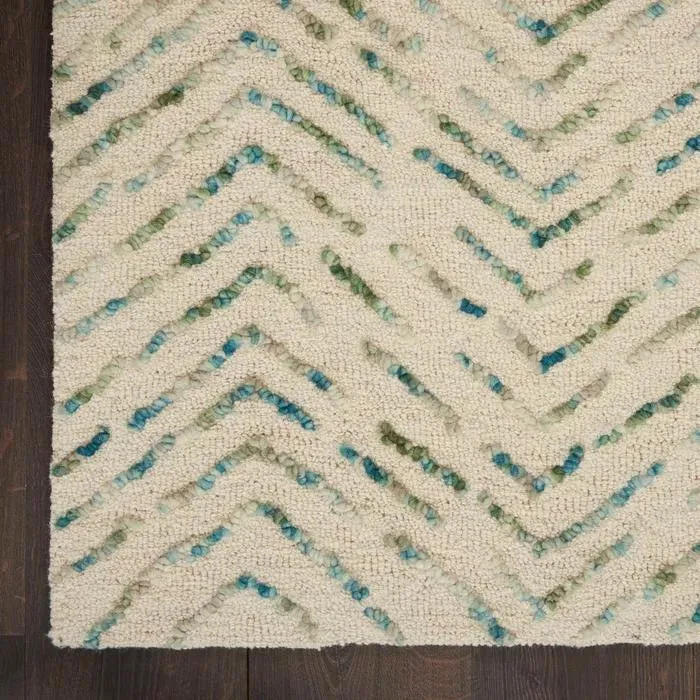 Colorado CLR02 Ivory/Green Rug