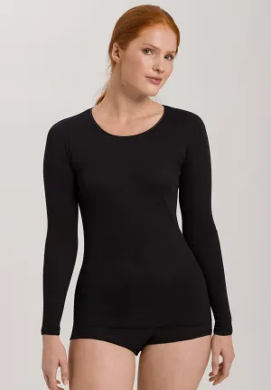 Cotton Seamless Long Sleeve Shirt