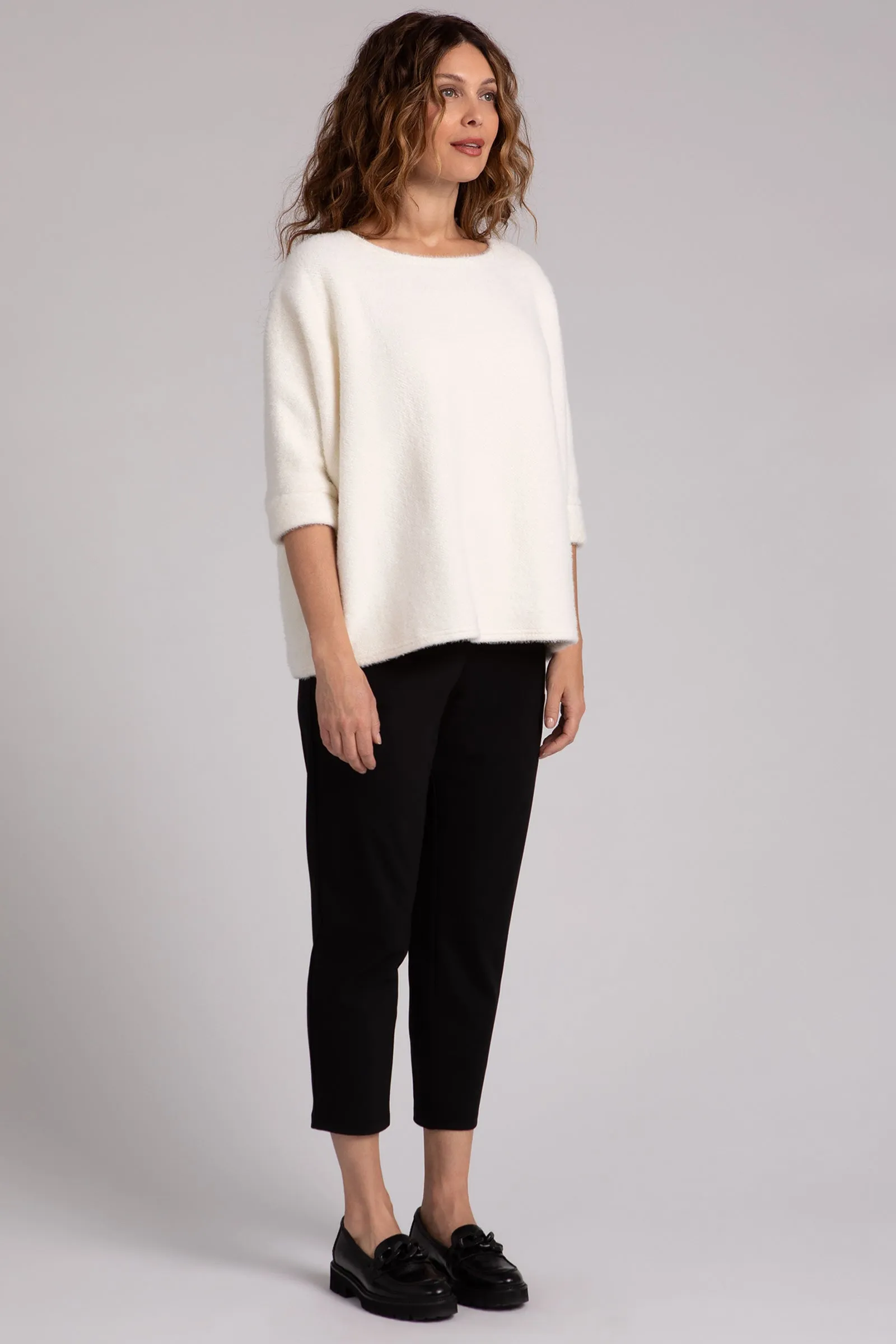 Cozy Nu Clip Top | Ivory