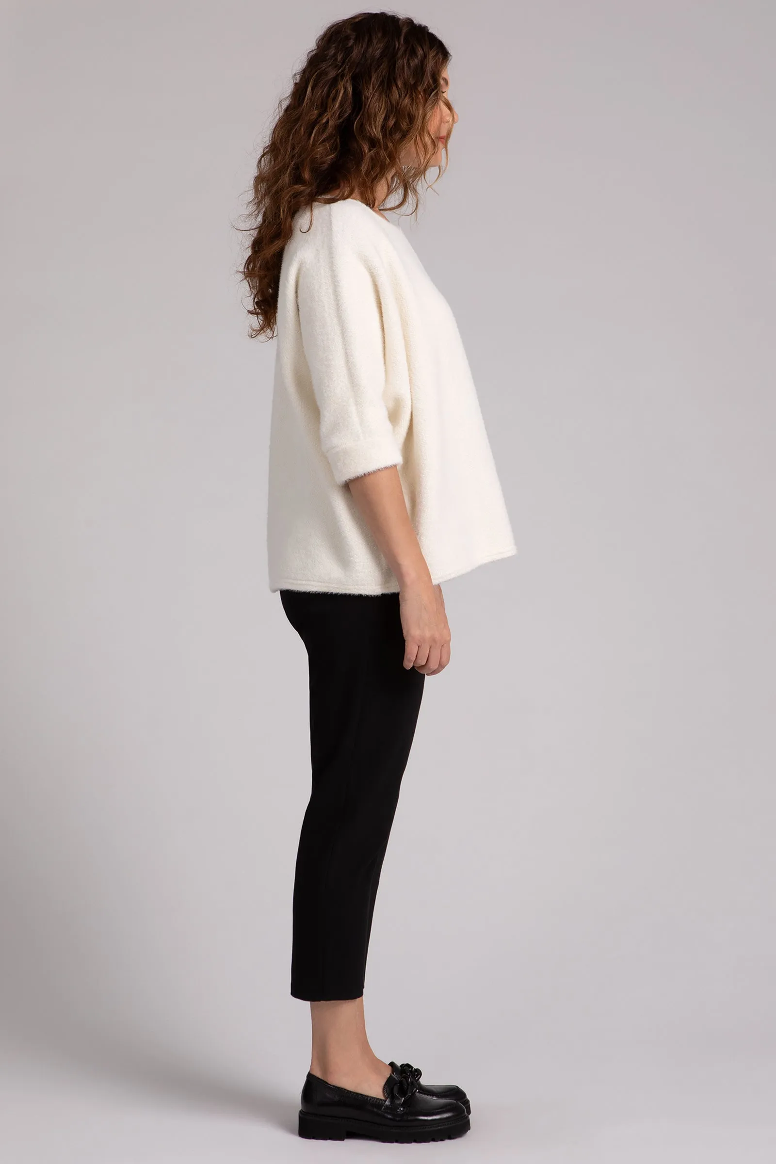 Cozy Nu Clip Top | Ivory