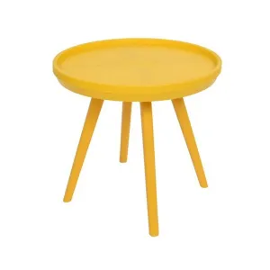 Decoris Yellow Miami Outdoor Side Table