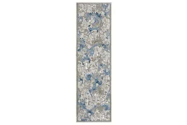 Easton 3313Q Beige/Blue Rug