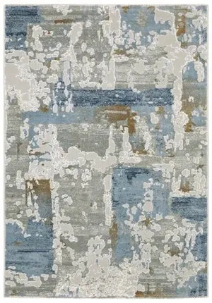 Easton 4518X Grey/Blue Rug