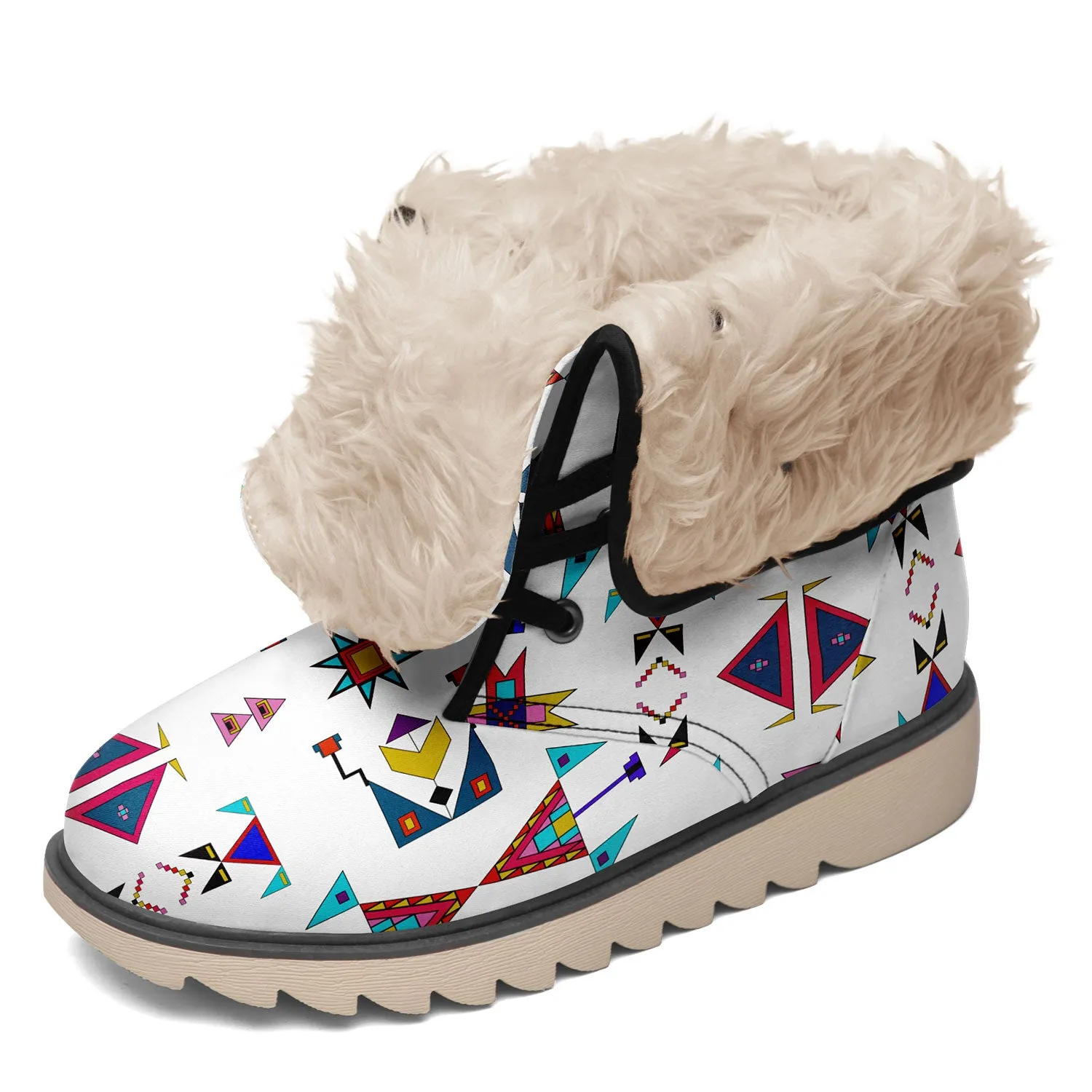 Enemy Territory White Polar Winter Boots