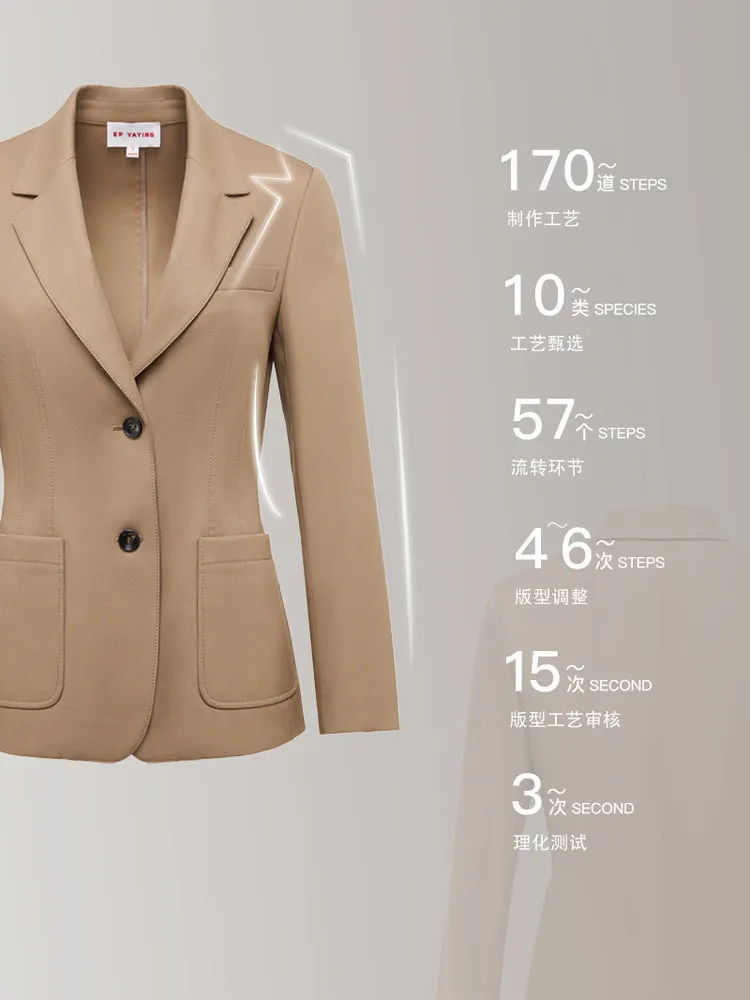 EP YAYING Office Style Blazer