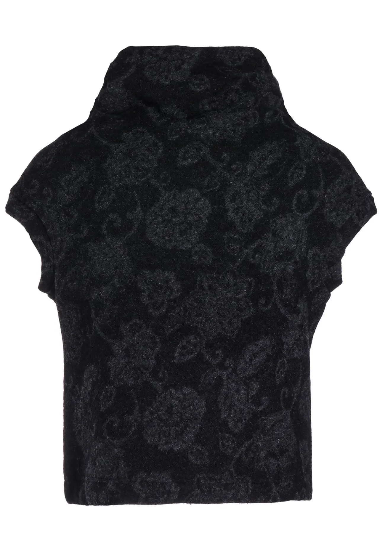 FLOWER PILE JACQUARD OFF TURTLE FRENCH T