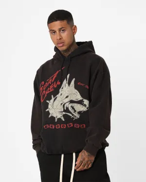 Goat Crew Goat Tour Hoodie Black Wash