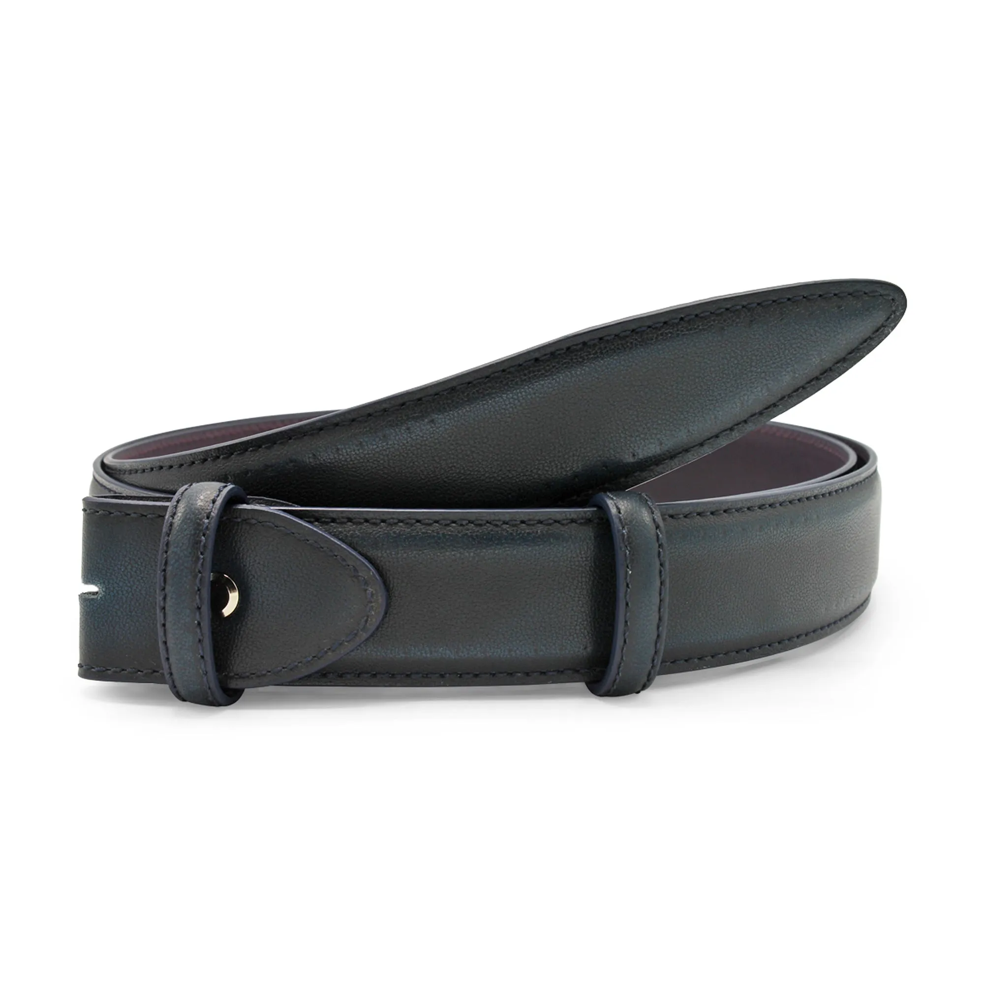 Hand Burnished 'Cagney' Belt Strap