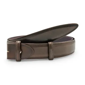 Hand Burnished 'Cagney' Belt Strap