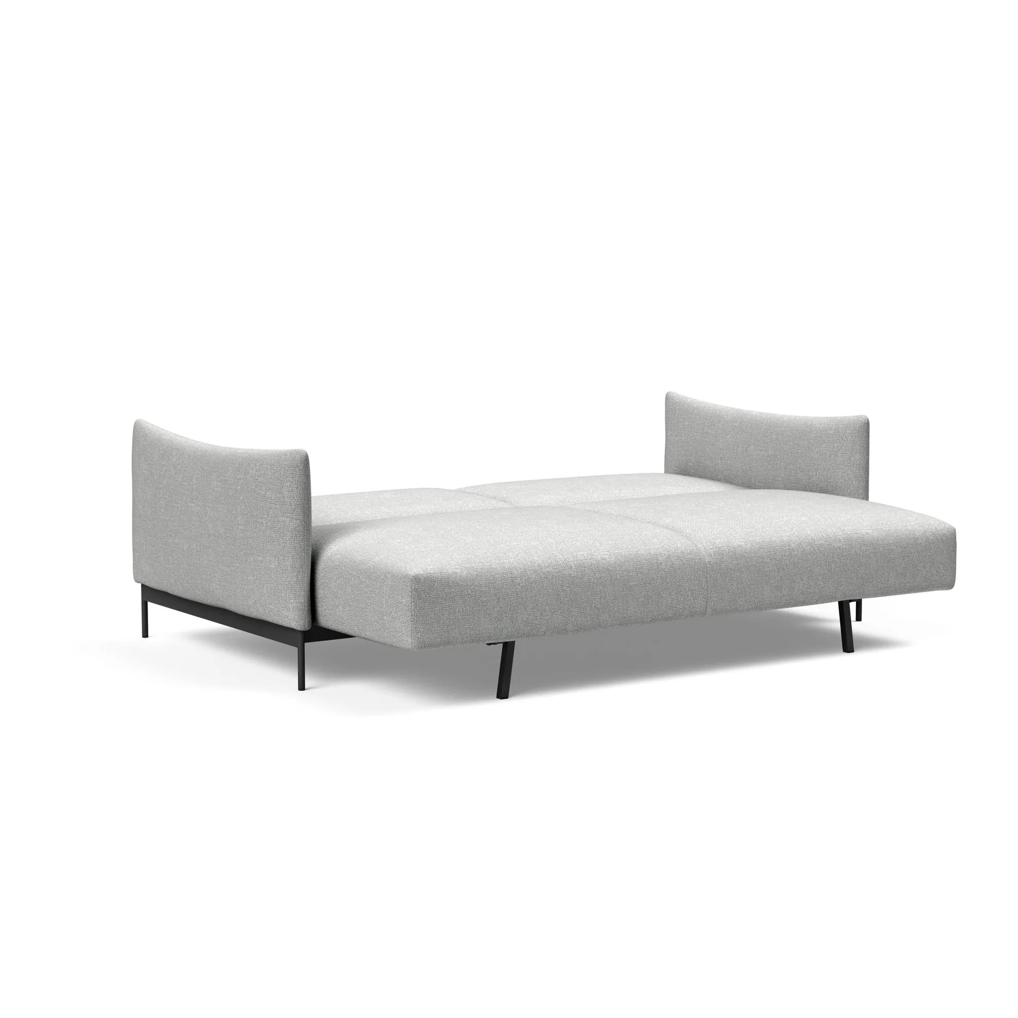 Malloy Sofa Bed in Micro Check Light Gray