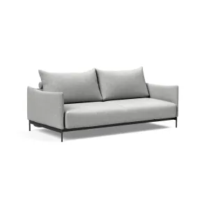 Malloy Sofa Bed in Micro Check Light Gray