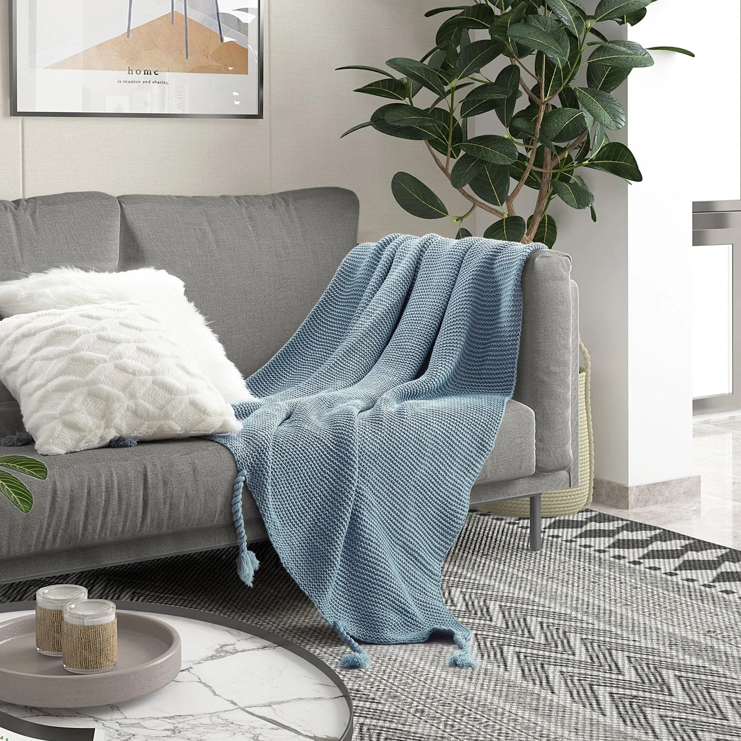 Marina Wool-like Throw