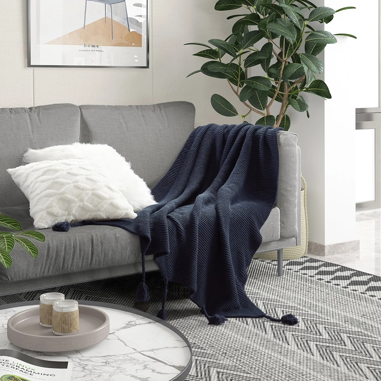 Marina Wool-like Throw