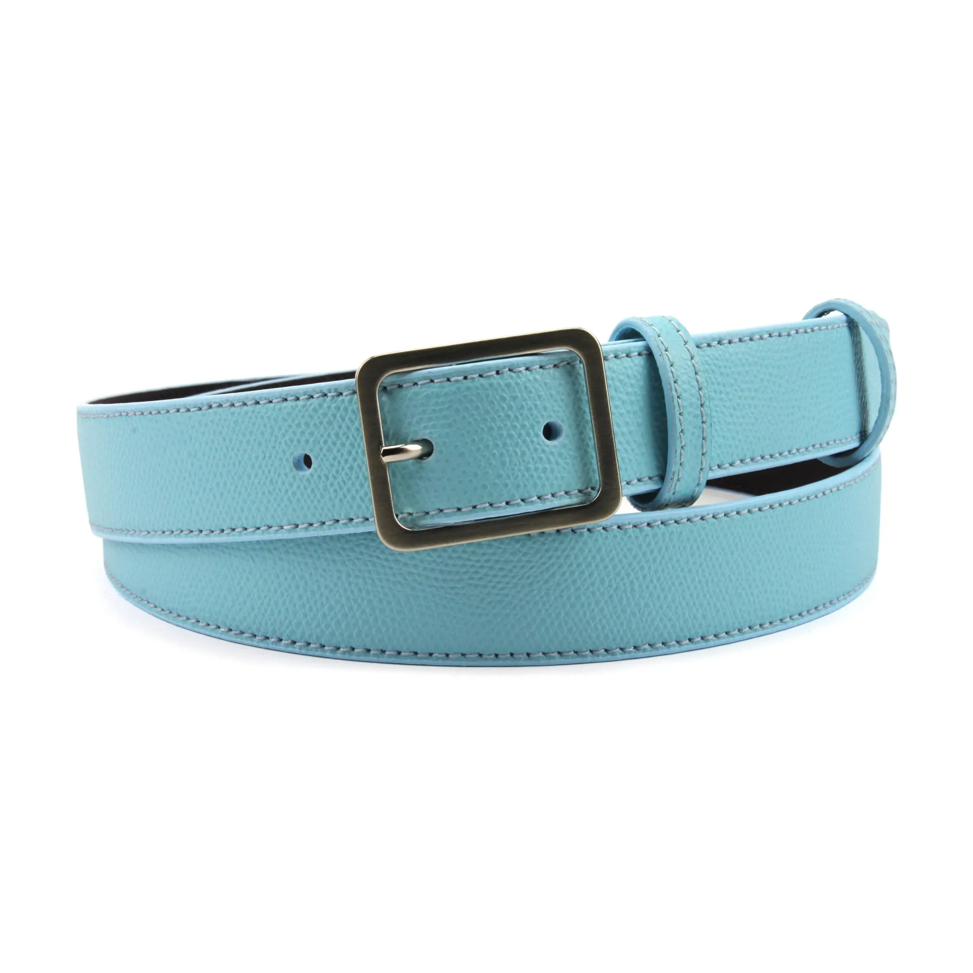 Narrow Turq Novak Style Belt