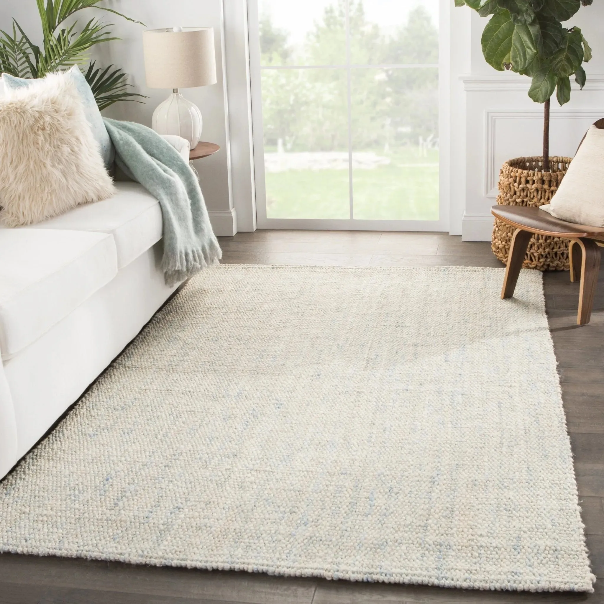 Naturals Tobago NAT34 Ivory/Blue Rug