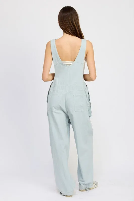 Oversized Cargo Overalls