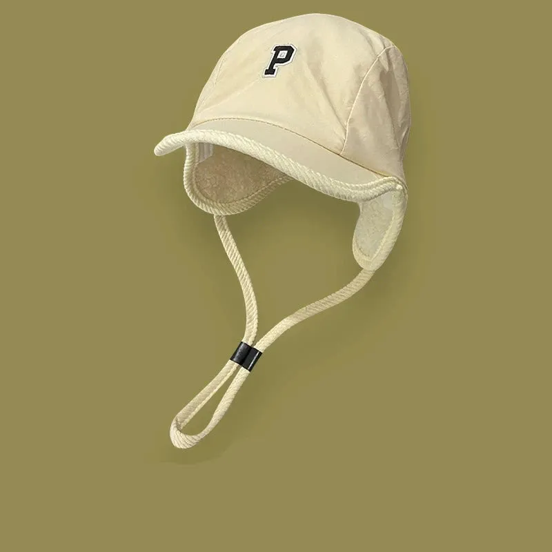 P Letter Fashion Hipster Duck Tongue Thunder Hat