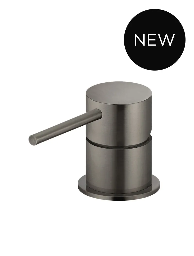 Round Deck Mounted Mixer - Shadow Gunmetal