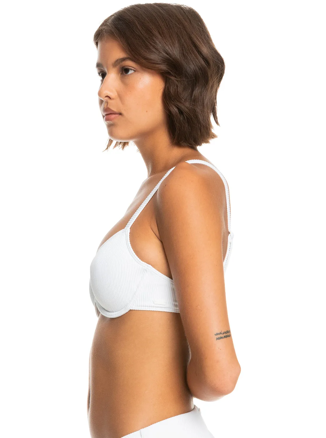 Roxy Love The Muse Bikini Top - Bright White