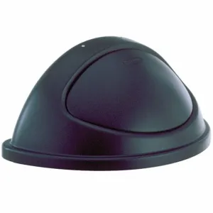 RUBBERMAID STYLELINE HALF RD.LID BLACK fit 3520