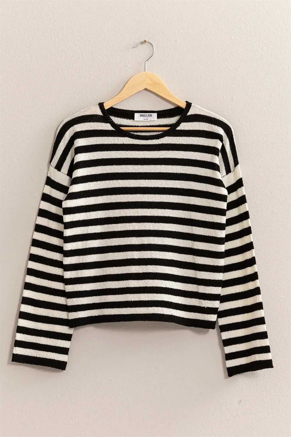 STRIPE LS CREW