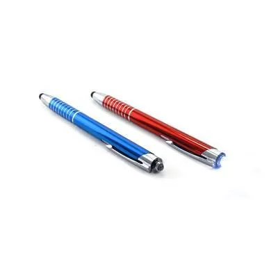 Stylus Ball Pen with Torch Light