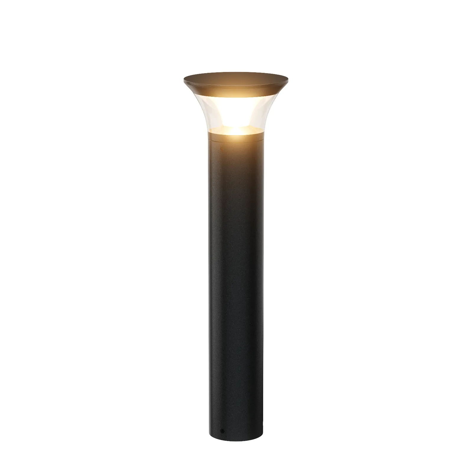 TOMMY Landscape Pathway Garden LED Bollard Lights 16W 3000K Outdoor IP65 Aluminium Black