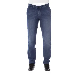 Trussardi Jeans Blue Cotton Men's Jeans