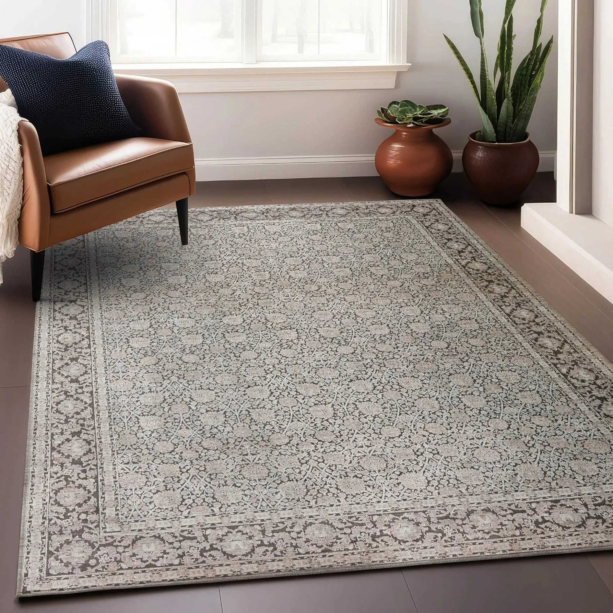 Vizcia VZ1 Grey Rug