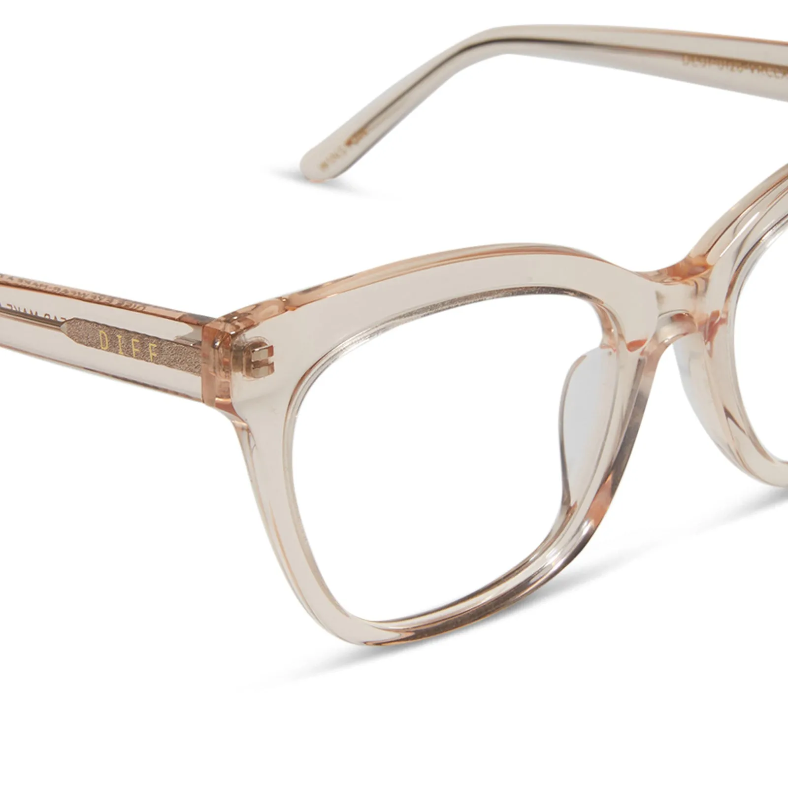 WINSTON - VINTAGE ROSE CRYSTAL   PRESCRIPTION GLASSES