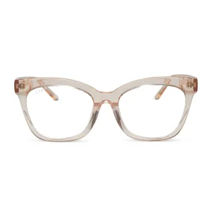 WINSTON - VINTAGE ROSE CRYSTAL   PRESCRIPTION GLASSES